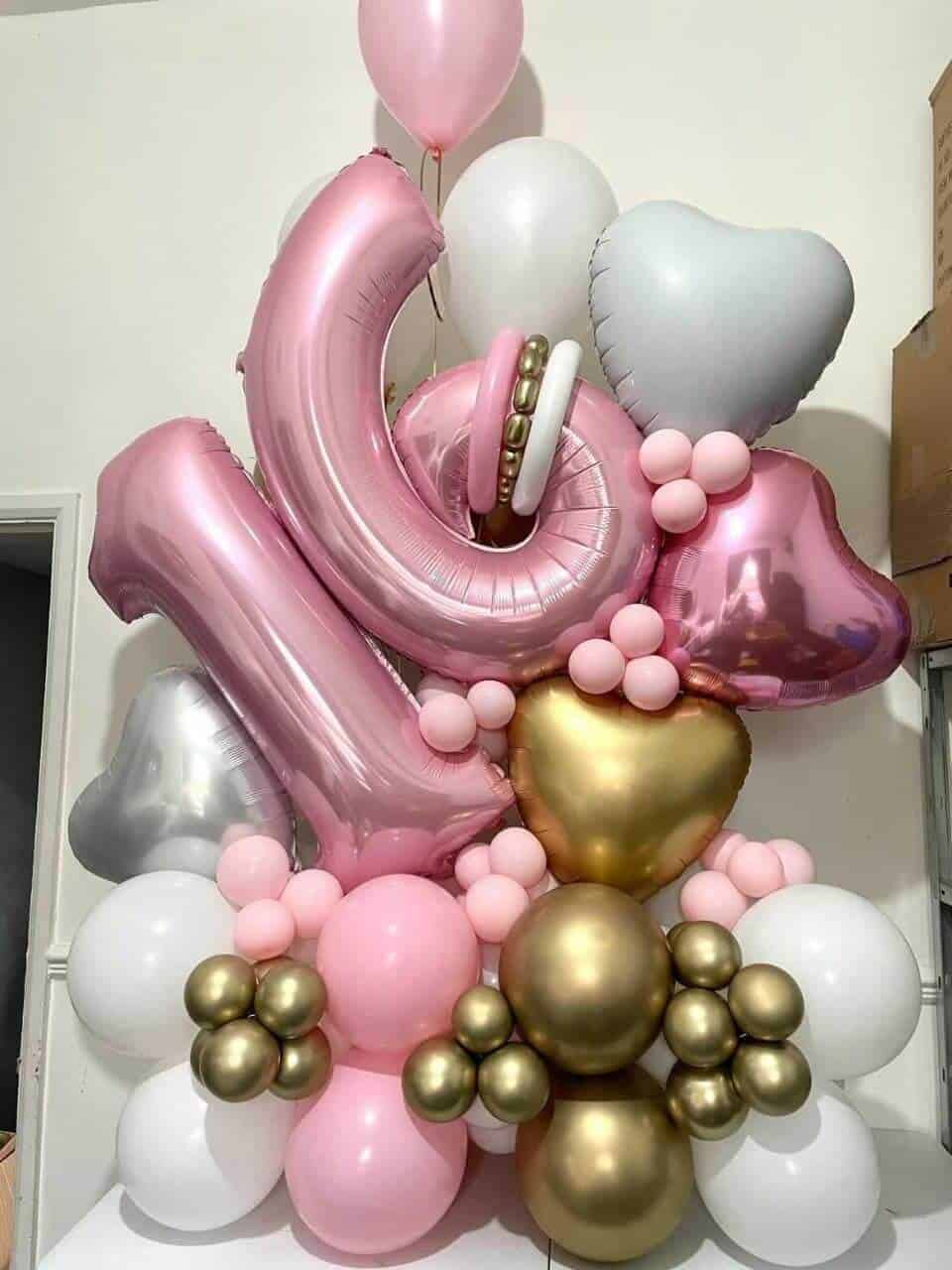 Number Stack Balloons